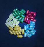 Healer's Dice 2.0 Rainbow Edition 2 set: choose your color and inking