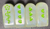Healer's Dice 2.0 Rainbow Edition 2 set: choose your color and inking