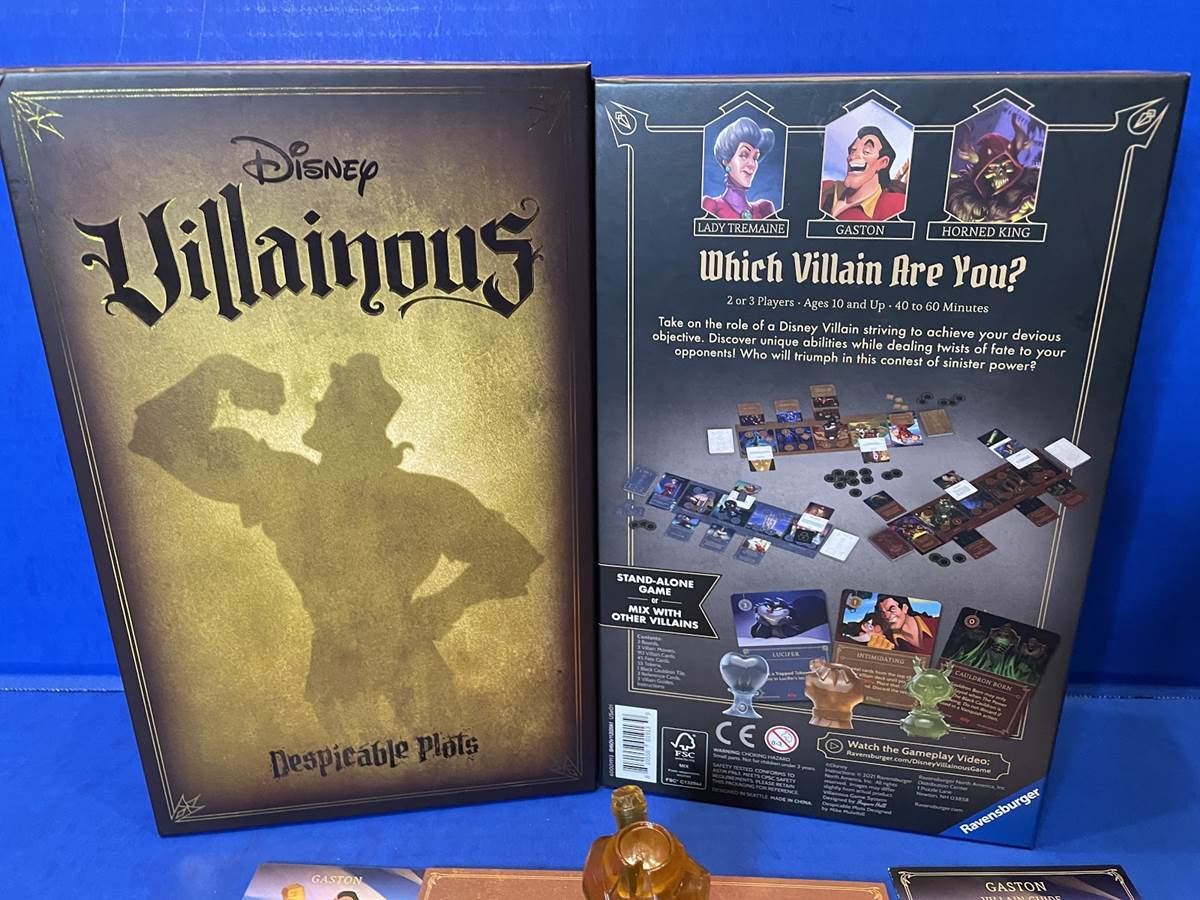Ravensburger Disney Villainous Despicable Plots Strategy Board Game