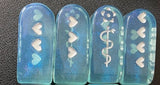 Healer's Dice 2.0 Rainbow Edition 2 set: choose your color and inking