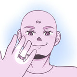 Engagement Art by store artist Clara Ryzmae and Ring Giga 2d6