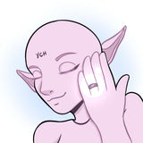 Engagement Art by store artist Clara Ryzmae and Ring Giga 2d6