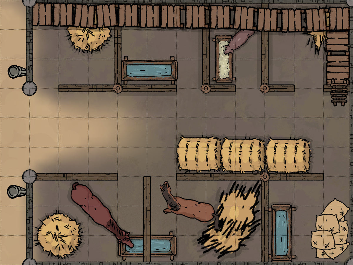 Explorer's Guild Map PDF Packs (Both Printable and Virtual Tabletop Co ...