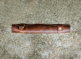 Armory Fireball Leather Dice scroll case and mat Brown or Black