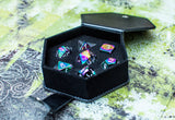 Leather Dice box with Arcanist's Logo